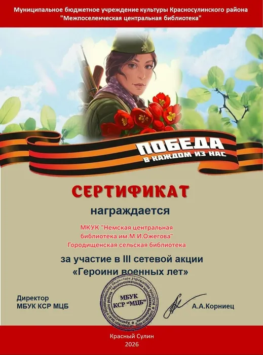 Городищенская библиотека