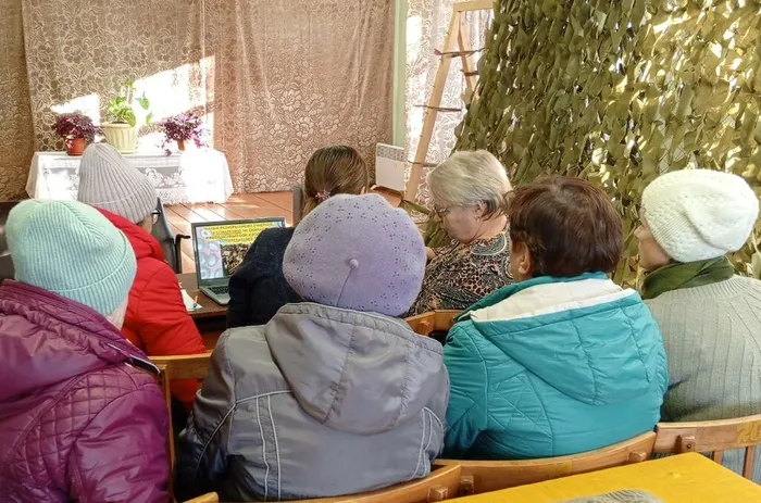 Садоводы в Слудке.